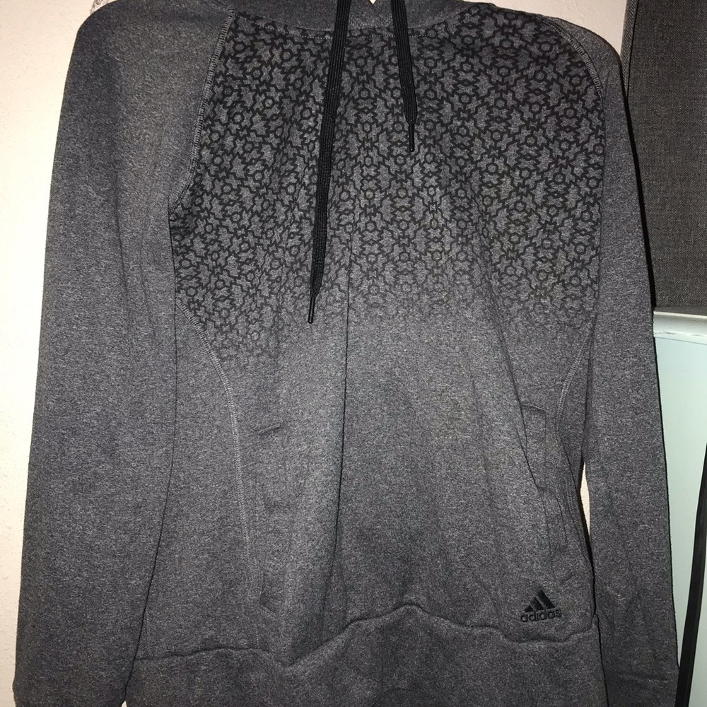Adidas grey hoodie